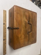 Antiqued wooden writing for sale  Monterey