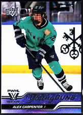 Cartão de novato ALEX CARPENTER 2024-25 UD PWHL Young Guns #54 New York Sirens YG RC comprar usado  Enviando para Brazil