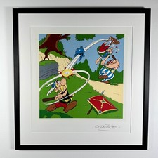 Sérigraphie astérix dédicac d'occasion  Lille-