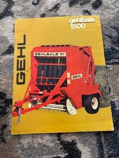 Gehl 1500 round for sale  Berlin