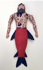 Merman art doll for sale  Grand Rapids