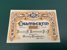 Etiquette chambertin 1976 d'occasion  Nantes-