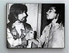 Raro incriminou George Harrison Com Bob Marley. foto vintage impressão Giclée comprar usado  Enviando para Brazil