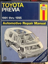 Manual de reparo HAYNES Toyota Previa 1991-1995 92080 (2048) comprar usado  Enviando para Brazil