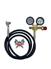 Kit de enchimento de choque regulador de nitrogênio 8' mangueira 400 PSI ferramenta mandril sem perda FOX King comprar usado  Enviando para Brazil