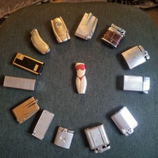 Vintage lighters include for sale  HERTFORD