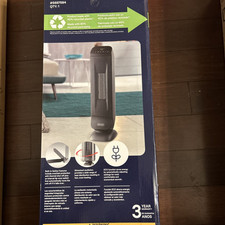 DeLonghi-NOVO AQUECEDOR DE CAIXA ABERTA Torre de Cerâmica Interna com Termostato - Sem Controle Remoto comprar usado  Enviando para Brazil