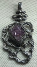 Vintage pendant pewter for sale  LISKEARD