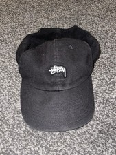 Stussy black cap for sale  STOKE-ON-TRENT