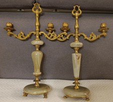 Antico candelabro onice usato  Roma