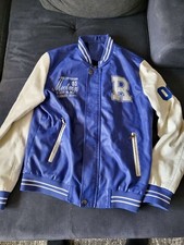 Blaue college leder gebraucht kaufen  Aschaffenburg