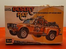 Antigo Revell Datsun Desert Rat Truck com Husqvarna bicicleta off road kit modelo 1/25 NIOB comprar usado  Enviando para Brazil