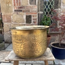 Vintage metal planter for sale  DERBY