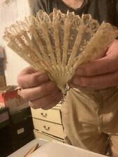 Lace fan for sale  POOLE