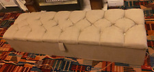 Brown rectangle chesterfield for sale  BATLEY