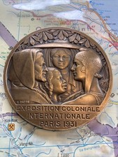 Médaille bronze 68mm d'occasion  Paris XIX