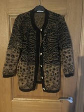 Leopard print cardigan for sale  DUNGANNON