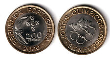 PORTUGAL: 200 Escudos bimetalicos 2000 JOGOS OLIMPICOS - SIDNEY 2000 comprar usado  Enviando para Brazil