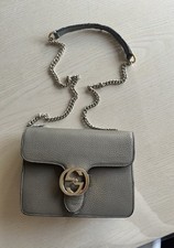 Gucci interlocking leather usato  Racconigi