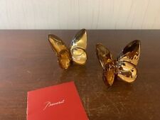 Papillons cristal baccarat d'occasion  Baccarat