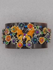 Bracelet manchette vintage d'occasion  Noailles