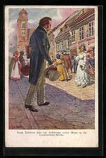 Cartolina artista franz usato  Spedire a Italy