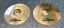 Conjunto de pratos Zildjian ZBT 13” HiHat TOP & BOTTOM bateria feita nos EUA comprar usado  Enviando para Brazil