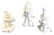 clowns set 3 porcelain for sale  Waller