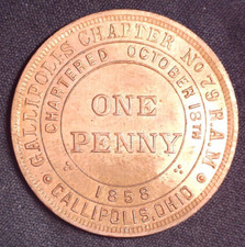 Gallipolis chapter masonic for sale  Harriman