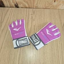 Luvas de kickboxing Everlast Ever Cool - Rosa e branco em excelente estado usado femininas, usado comprar usado  Enviando para Brazil