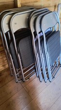 Folding chairs set for sale  BEWDLEY