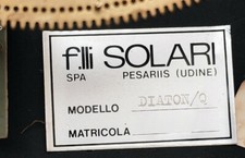 Solari udine diaton usato  Italia