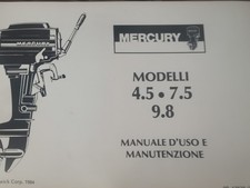 Manuale motori mercury usato  Italia