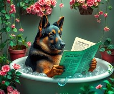 German shepherd bath for sale German shepherd bath for sale  DUNSTABLE
