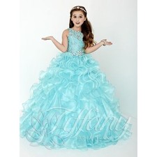 Vestido azul florista princesa infantil concurso festa dança casamento vestido de aniversário comprar usado  Enviando para Brazil