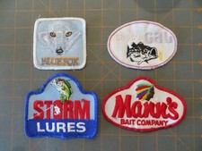 Vintage fishing patches for sale  Flint