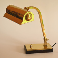 Messing banker klavierlampe gebraucht kaufen  Owingen