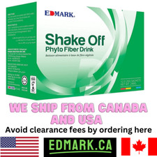 Edmark Shake Off Phyto Fiber- Detox 1 pacote vendo resultado em 6 a 8 horas. Promoção comprar usado  Enviando para Brazil