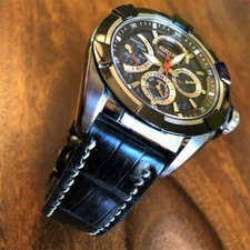 Seiko Velatura SRX009 pulseira de relógio feita à mão feita sob medida MIT精工錶墊厚款式手工錶帶 comprar usado  Enviando para Brazil