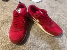 Tênis masculino Nike Air Max 1 vermelho essencial 10,5 EUA coleção original LTD MUITO BOM ESTADO comprar usado  Enviando para Brazil