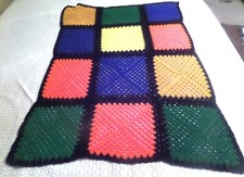 Handmade crochet black for sale  Huntley
