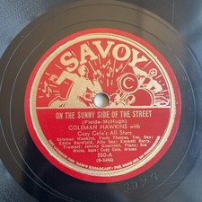 Rpm coleman hawkins d'occasion  Moutiers-les-Mauxfaits