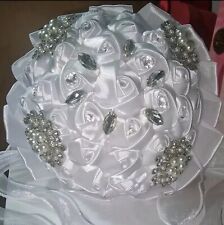Neu satin brautstrauss gebraucht kaufen  Kassel