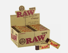 RAW Original Filtri Di Carta Filtro Unrefined Da 50 Blocchetti Da 50 Filtri Tips comprar usado  Enviando para Brazil