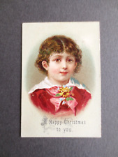 Antique christmas greetings for sale  NORWICH
