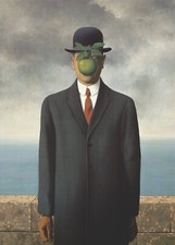 Magritte print son for sale  BATH