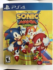 Usado, Sonic Mania Plus PlayStation 4 na caixa com livro de arte e arte de capa reversível comprar usado  Enviando para Brazil