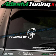 Adesivo powered abarth usato  Nole