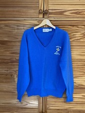 Camiseta TORQUAY UNITED FC Vintage SHERPA VAN 1989 WEMBLEY Azul RARA (média M) comprar usado  Enviando para Brazil