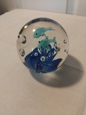 Dolphin paperweight ornament for sale  THATCHAM